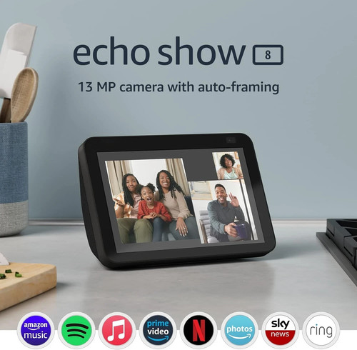 Amazon echo show 2nd gen - echo, 8