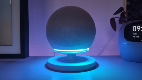 Echo dot knurled - dot, marble
